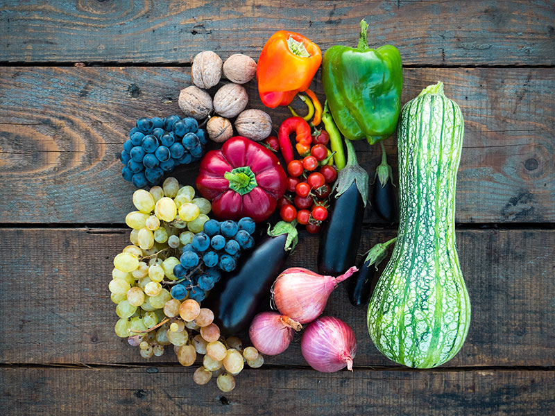 frutas y verduras