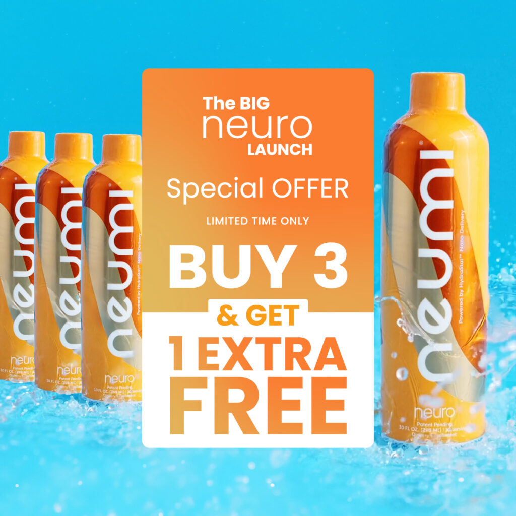 El gran lanzamiento de neuro. Oferta especial por tiempo limitado. Compre 3 y obtenga 1 extra gratis.